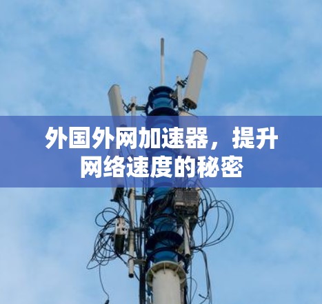 外国外网加速器，提升网络速度的秘密