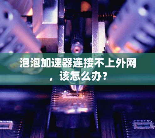 泡泡加速器连接不上外网,该怎么办? 泡泡加速器连接不上外网,该怎么办?