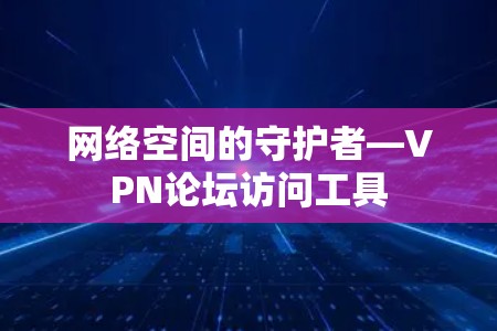 网络空间的守护者—VPN论坛访问工具