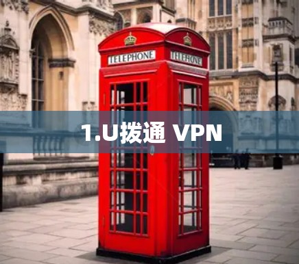 1.U拨通 VPN
