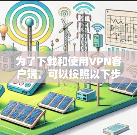 为了下载和使用VPN客户端，可以按照以下步骤进行