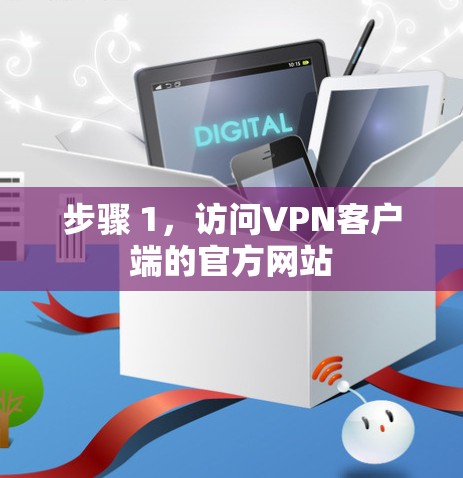 步骤 1，访问VPN客户端的官方网站