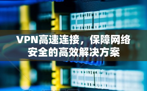 VPN高速连接，保障网络安全的高效解决方案