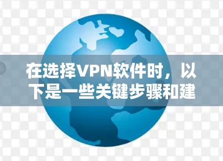 在选择VPN软件时，以下是一些关键步骤和建议，帮助你确保使用可靠和安全的VPN软件