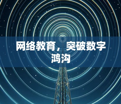 网络教育，突破数字鸿沟