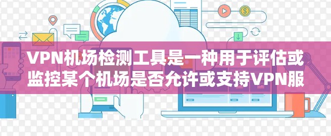 VPN机场检测工具是一种用于评估或监控某个机场是否允许或支持VPN服务的工具。这些工具通常基于特定的政策、规则或数据来评估机场的VPN能力。以下是一些可能用于VPN机场检测的工具及其使用方法