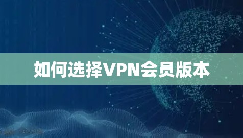 如何选择VPN会员版本