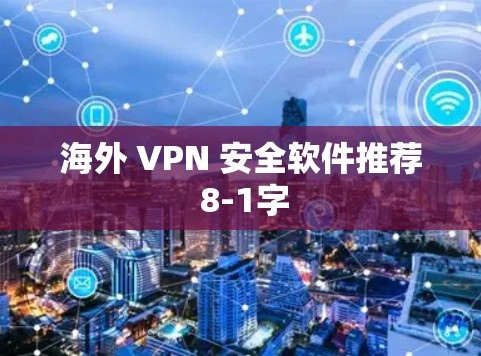 海外 VPN 安全软件推荐 8-1字