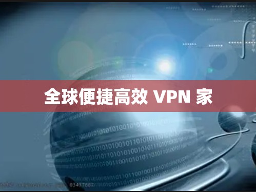 全球便捷高效 VPN 家