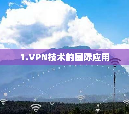 1.VPN技术的国际应用