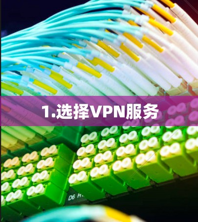 1.选择VPN服务