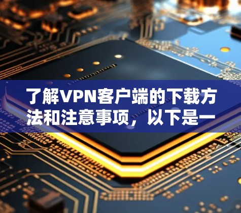 了解VPN客户端的下载方法和注意事项，以下是一步步的指南