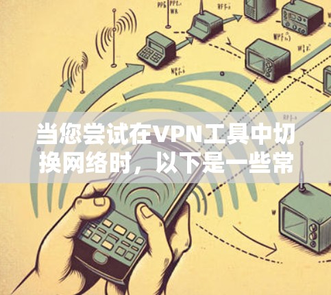 当您尝试在VPN工具中切换网络时，以下是一些常见的问题和注意事项