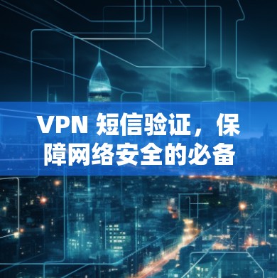 VPN 短信验证，保障网络安全的必备步骤