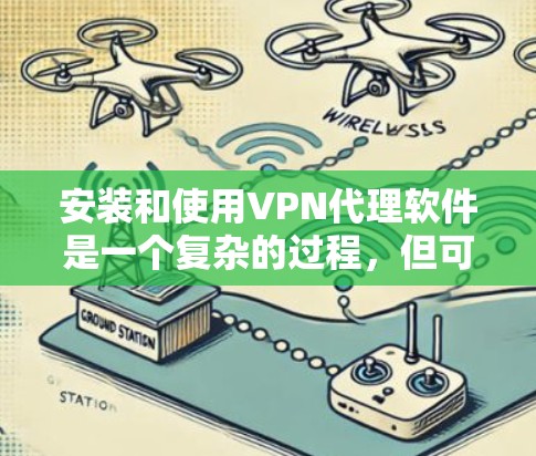 安装和使用VPN代理软件是一个复杂的过程，但可以分为以下步骤来完成